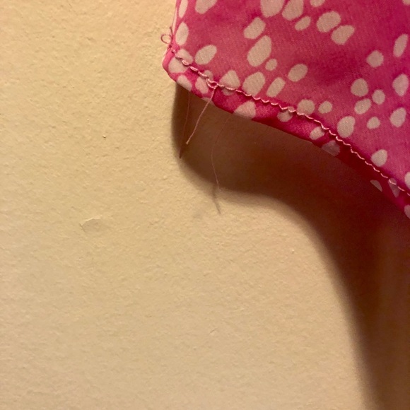 Forever 21 Pink Polka Dot Short Sleeve Blouse - Picture 4 of 6